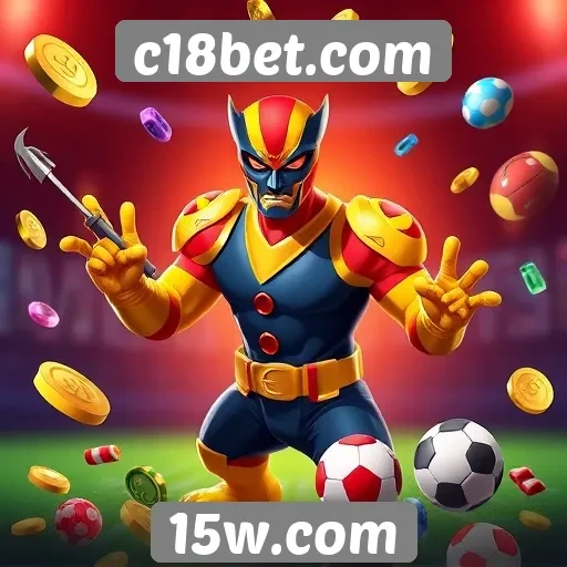 Variedade de jogos disponíveis em c18bet